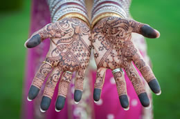 Lovely henna hands