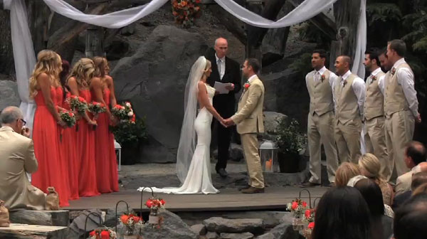 Wedding at Mammoth Mountain, California