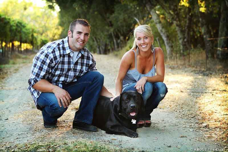 Engagement session in Santa Rosa, California