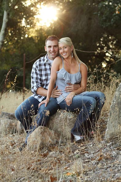 Engagement session in Santa Rosa, California