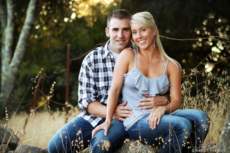 Engagement session in Santa Rosa, California