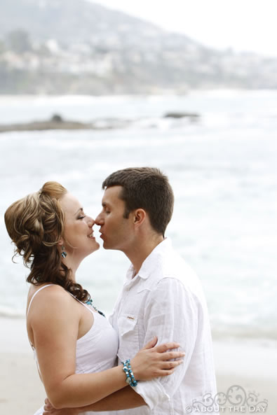 Engagement shoot in Dana Point, California