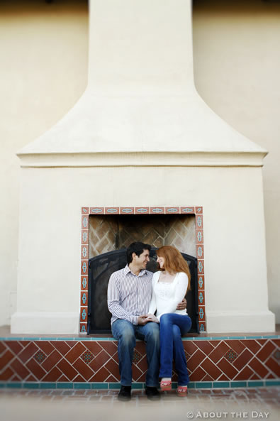 Engagement session in Newport Beach, California