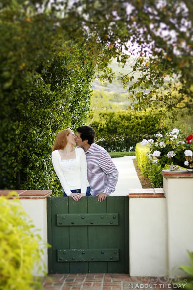 Engagement session in Newport Beach, California