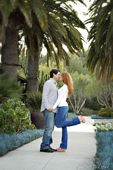 Engagement session in Newport Beach, California