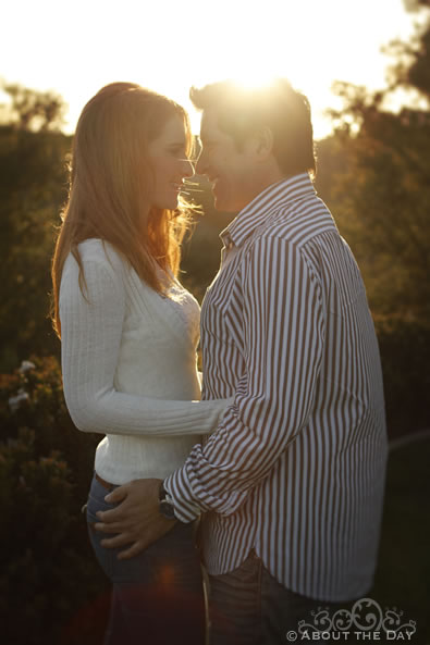 Engagement session in Newport Beach, California