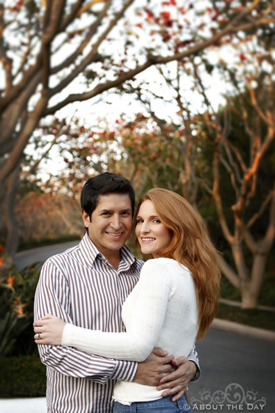 Engagement session in Newport Beach, California