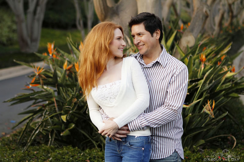 Engagement session in Newport Beach, California