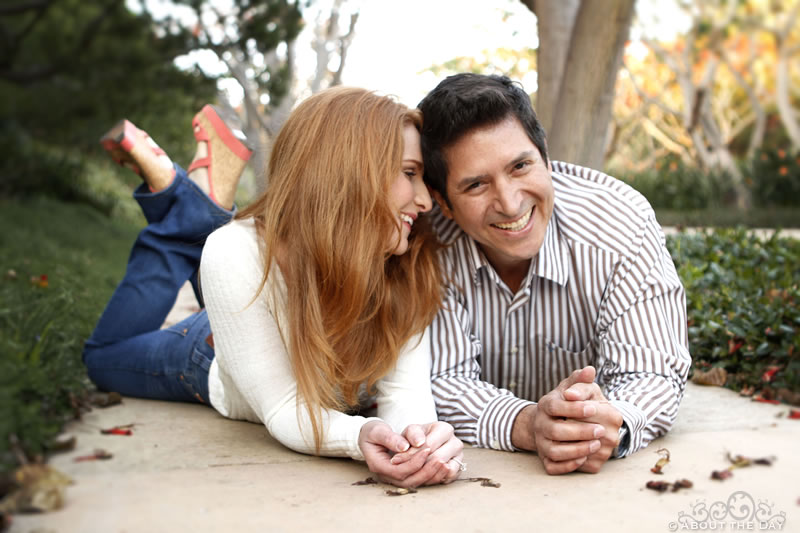 Engagement session in Newport Beach, California