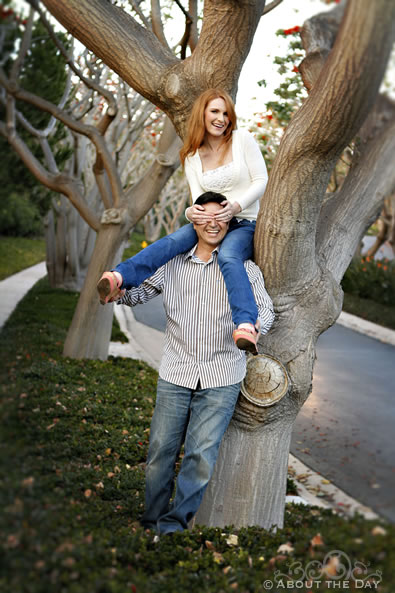 Engagement session in Newport Beach, California