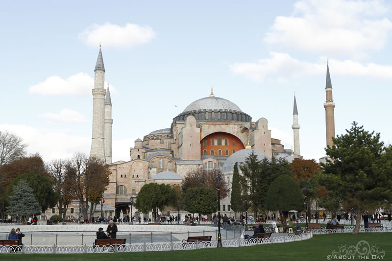 Hagia Sophia Museum in Istanbul, Turkey