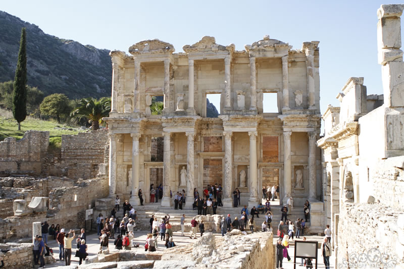 Celsus Library in Ephesus Turkey