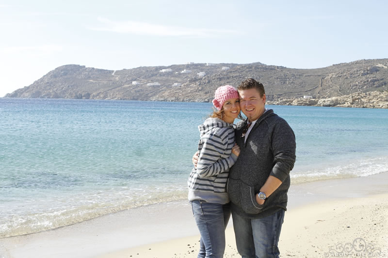 Stephen & Sonia in Mykonos, Greece