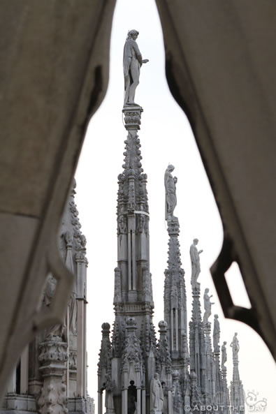 The Duomo di Milano rooftop