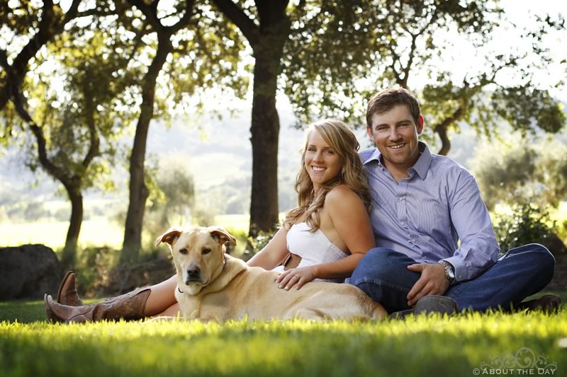 Engagement Session in Calistoga, California