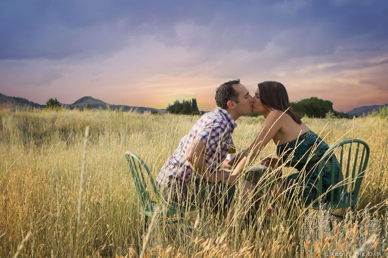 Engagement session in Kamloops, British Columbia