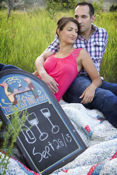 Engagement session in Kamloops, British Columbia