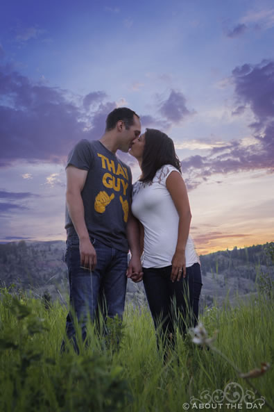 Engagement session in Kamloops, British Columbia