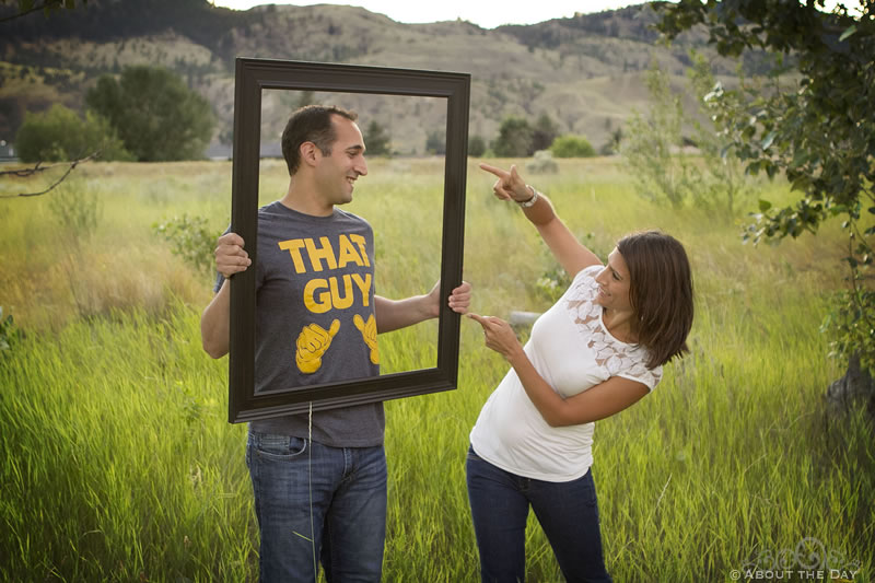 Engagement session in Kamloops, British Columbia