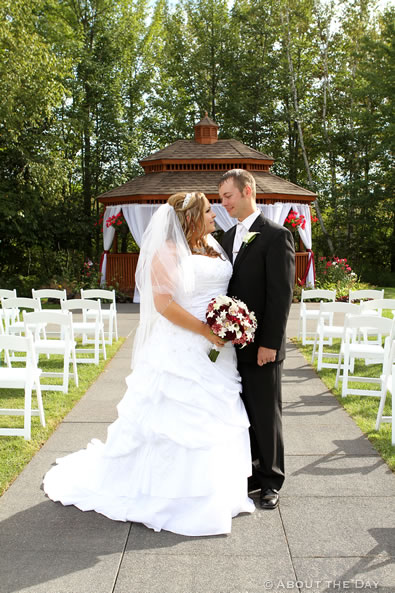 Wedding at Flowers of the Field in Mosinee, Wisconsin