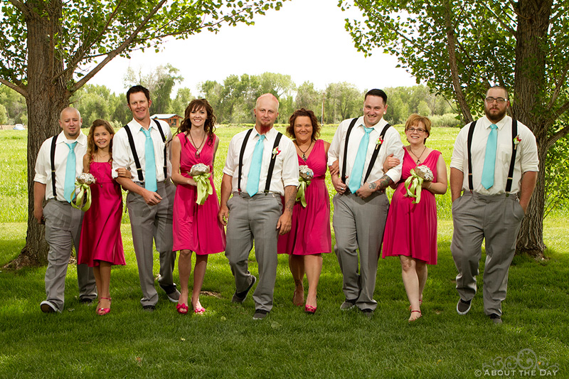 Wedding at the 7N Ranch Resort in in Idaho Fall, Idaho