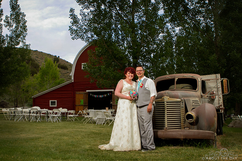 Wedding at the 7N Ranch Resort in in Idaho Fall, Idaho