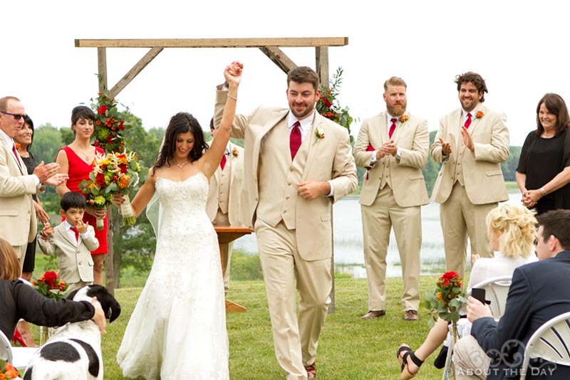 Wedding in Rothbury, Michigan