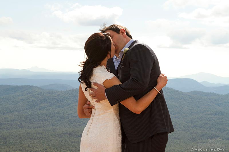 Wedding at the Mogollon Rim, Arizona