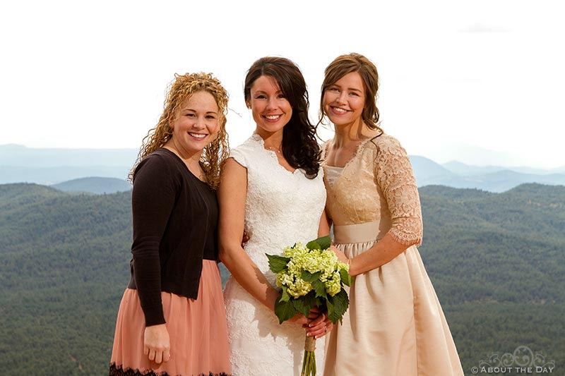 Wedding at the Mogollon Rim, Arizona