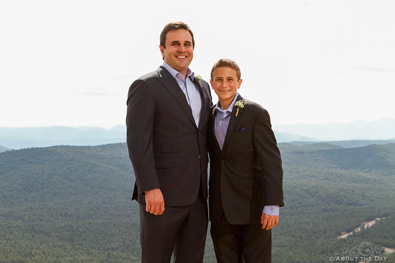 Wedding at the Mogollon Rim, Arizona