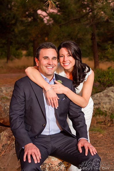 Wedding at the Mogollon Rim, Arizona