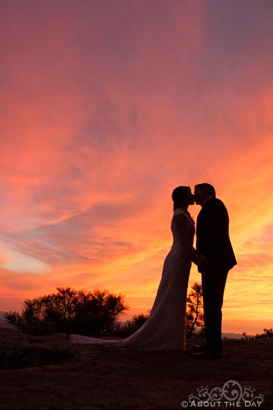 Wedding at the Mogollon Rim, Arizona