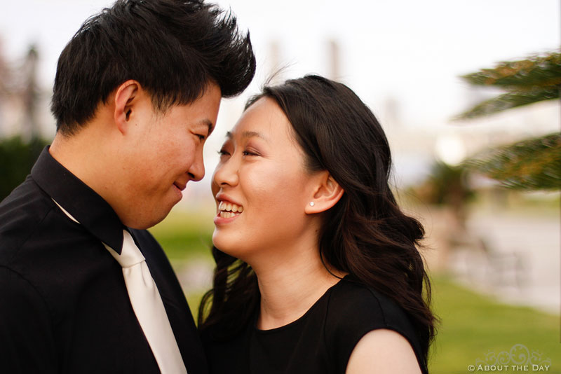 Engagement photos on Coronado Island