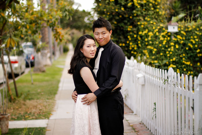 Engagement photos on Coronado Island