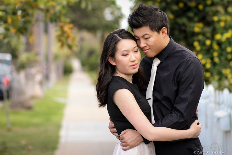 Engagement photos on Coronado Island