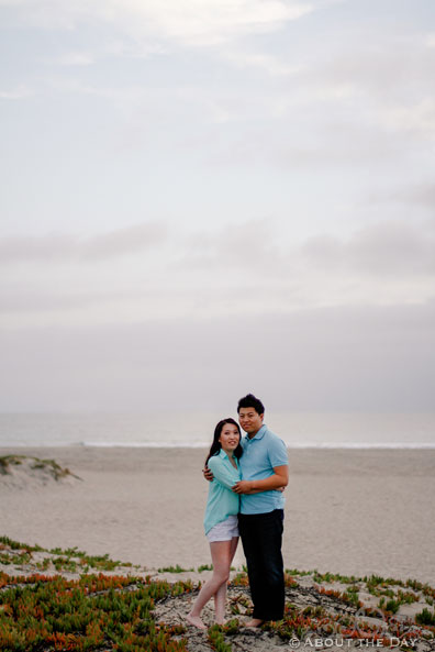 Engagement photos on Coronado Island