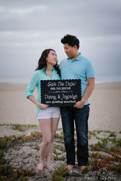 Engagement photos on Coronado Island