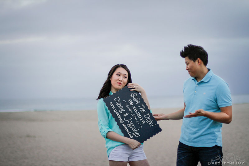 Engagement photos on Coronado Island