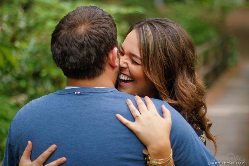 Engagement session in Olympia, Washington