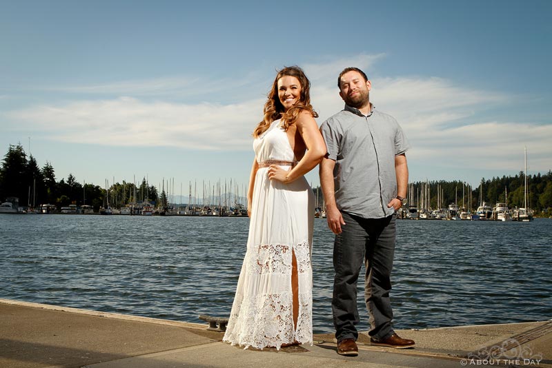 Engagement session in Olympia, Washington