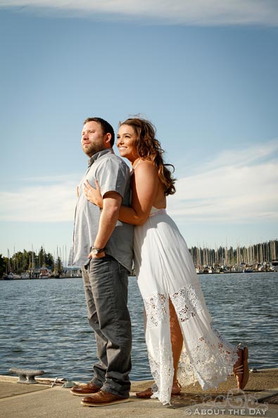 Engagement session in Olympia, Washington