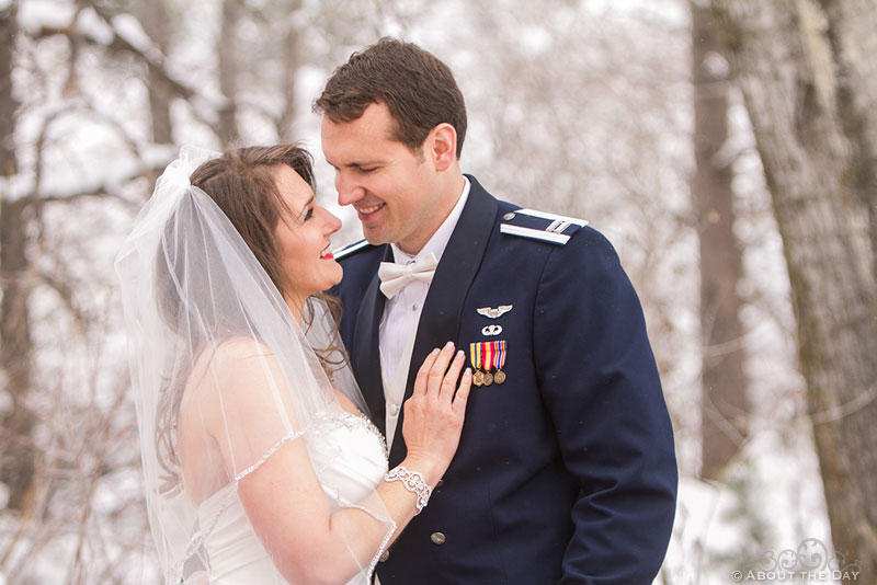 Wedding at the Air Force Academy in Colorado Springs, Colorado