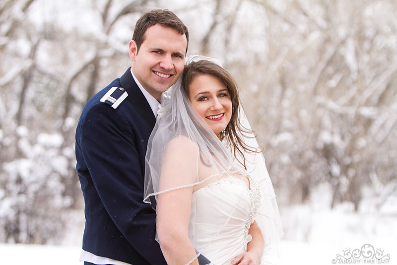 Wedding at the Air Force Academy in Colorado Springs, Colorado