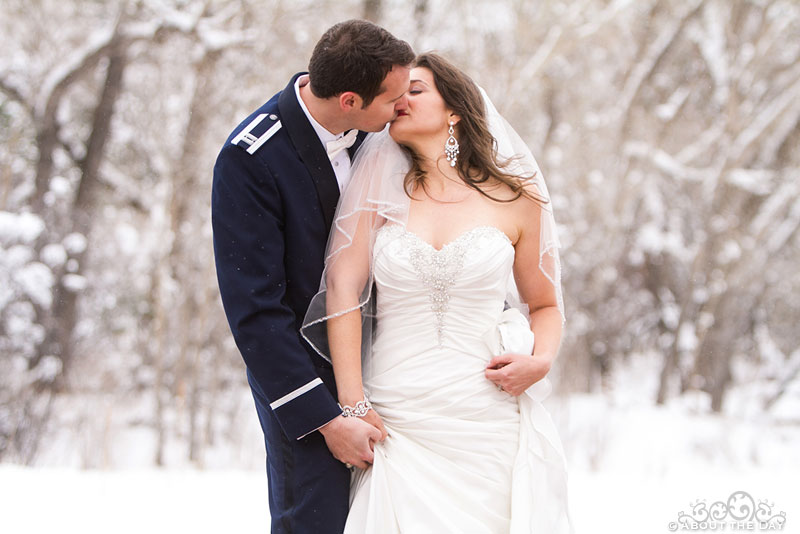 Wedding at the Air Force Academy in Colorado Springs, Colorado