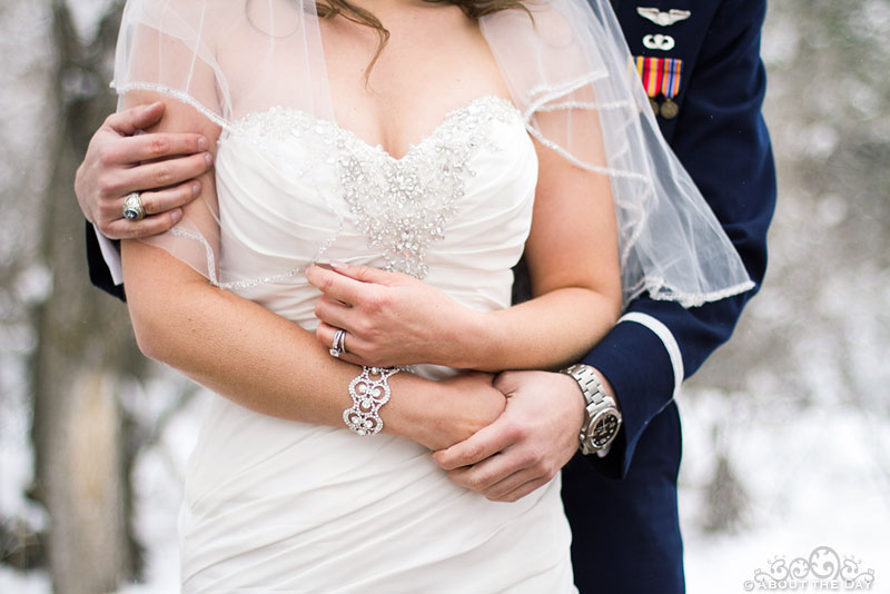 Wedding at the Air Force Academy in Colorado Springs, Colorado