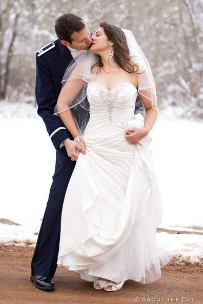 Wedding at the Air Force Academy in Colorado Springs, Colorado