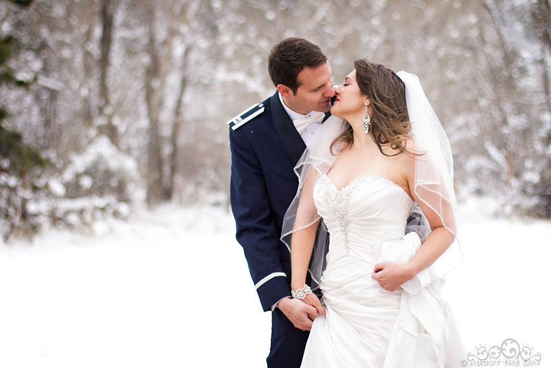 Wedding at the Air Force Academy in Colorado Springs, Colorado