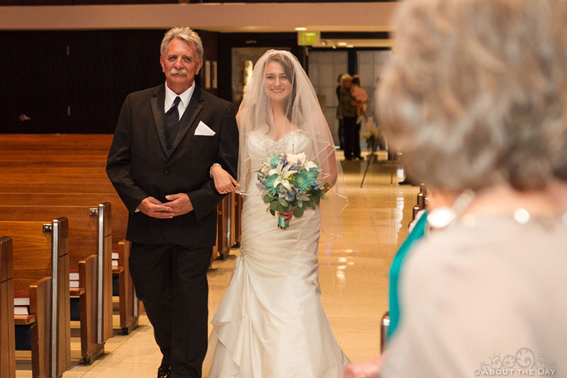 Wedding at the Air Force Academy in Colorado Springs, Colorado