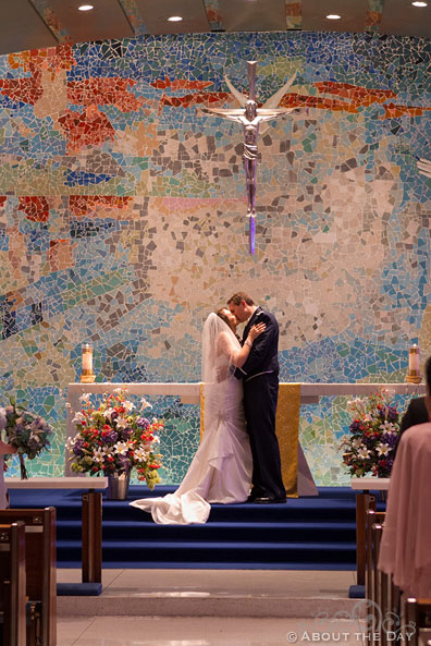 Wedding at the Air Force Academy in Colorado Springs, Colorado