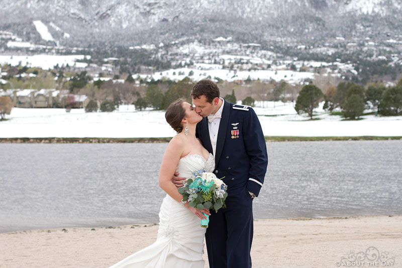 Wedding at the Air Force Academy in Colorado Springs, Colorado